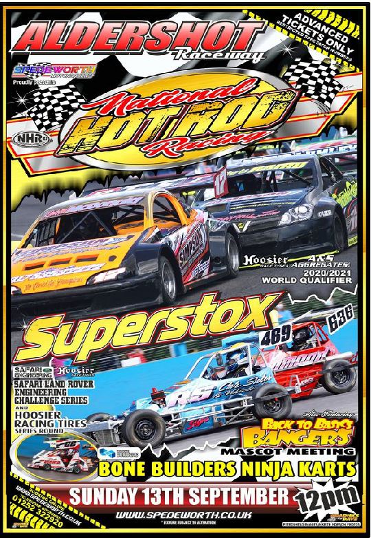 Aldershot 13th September 2020 National Hot Rods